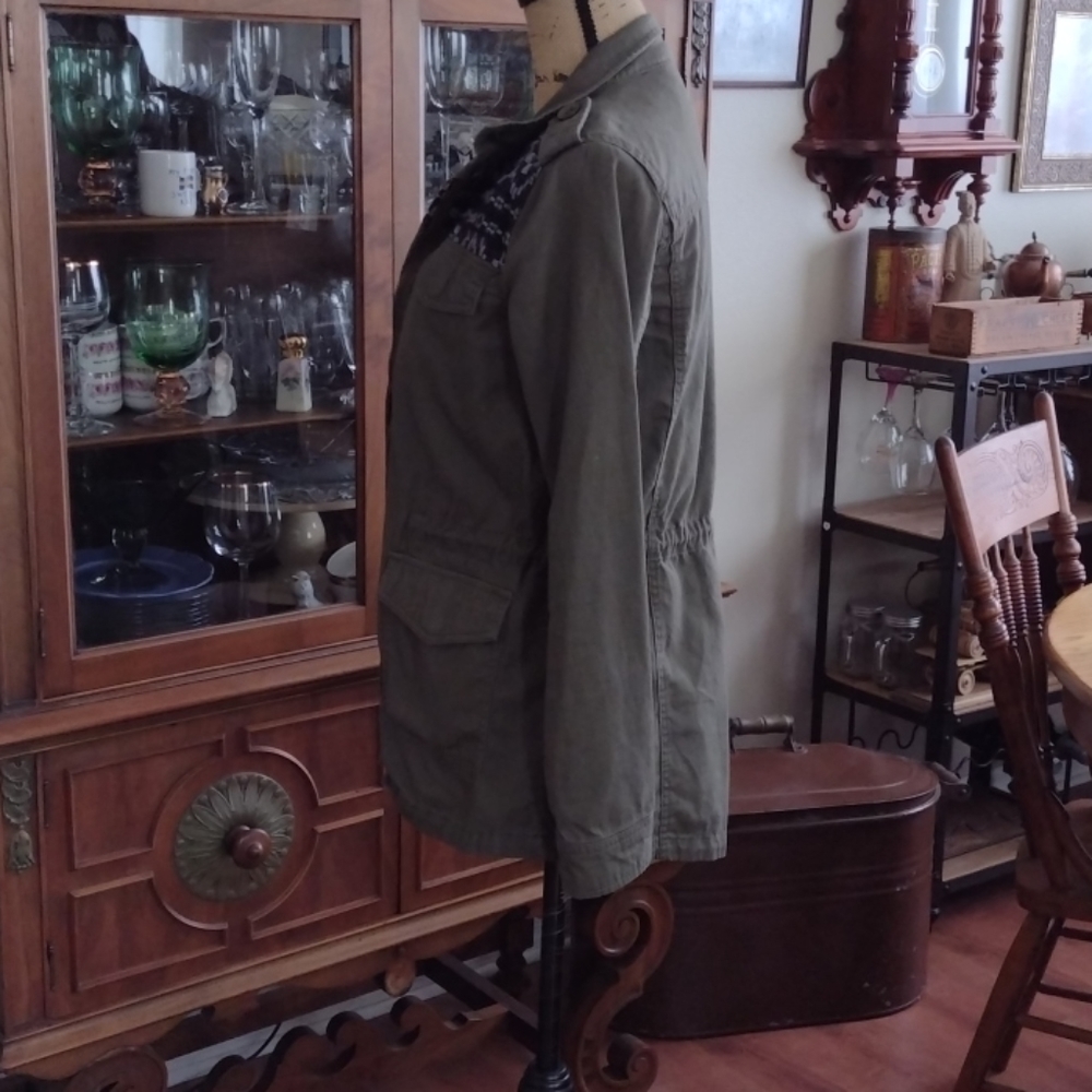 Mudd Size Small Jacket With Sweater Pattern . - image 2